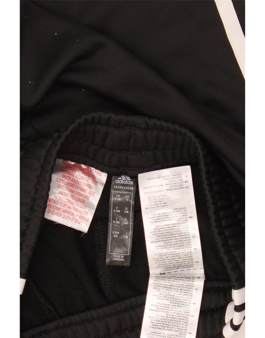 Calções desportivos ADIDAS Aeroready para rapaz 9-10 anos preto poliéster