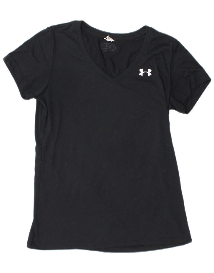 Camiseta feminina Under Armour UK 8 pequena preta
