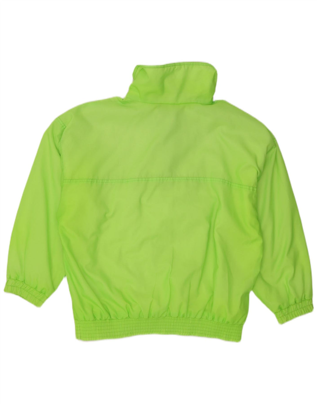 Autêntico Mens Anorak Treino Top Jacket UK 38 Poliamida Verde Médio