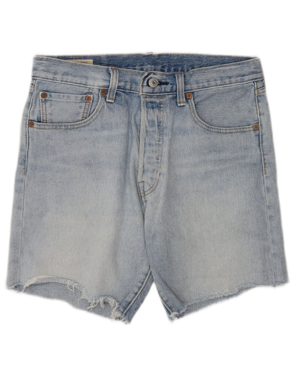 Shorts jeans masculino 501 da Levi's W31 algodão azul médio