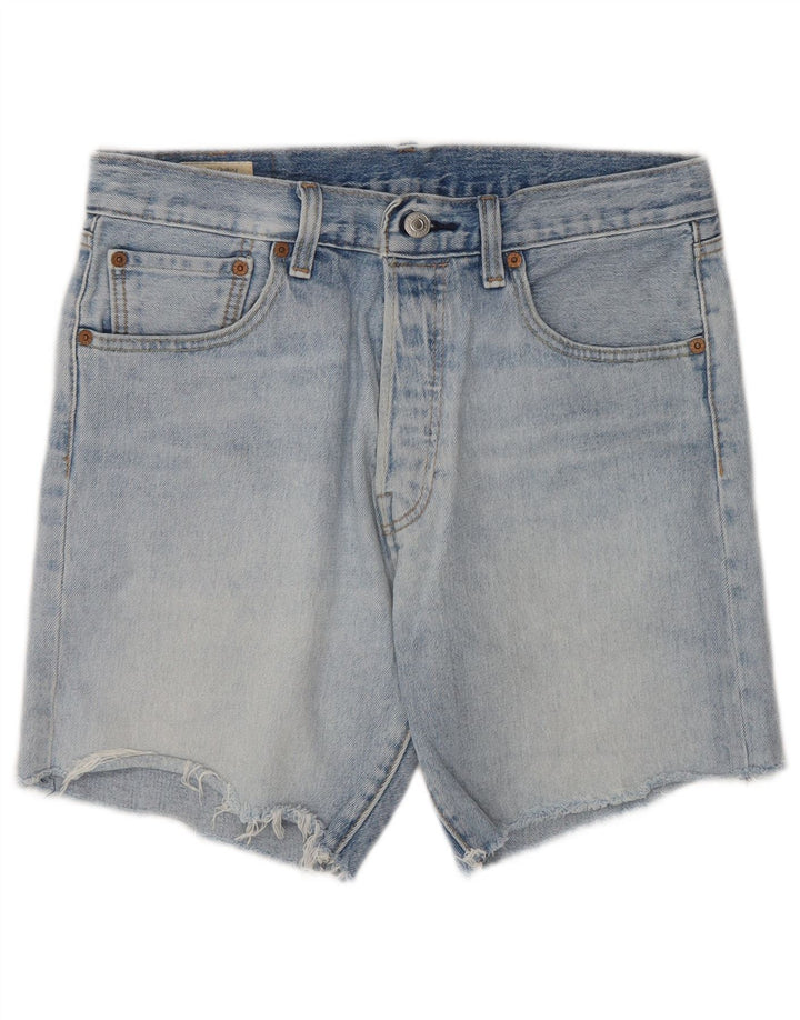 Shorts jeans masculino 501 da Levi's W31 algodão azul médio