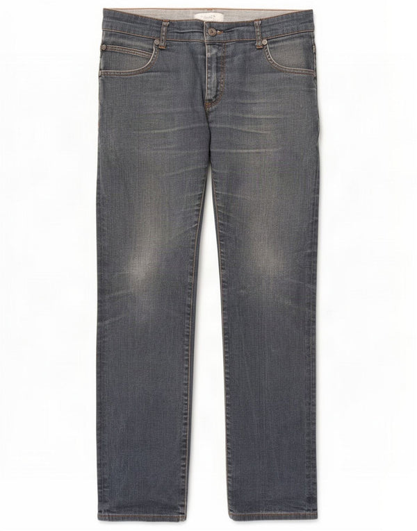 Zara Jeans retos masculinos UE 42 Grande W32 L34 Azul