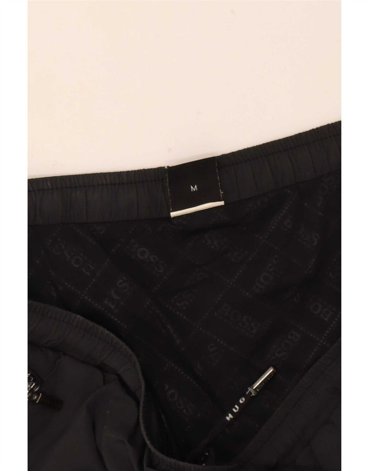 Shorts de natação masculino Hugo Boss médio preto