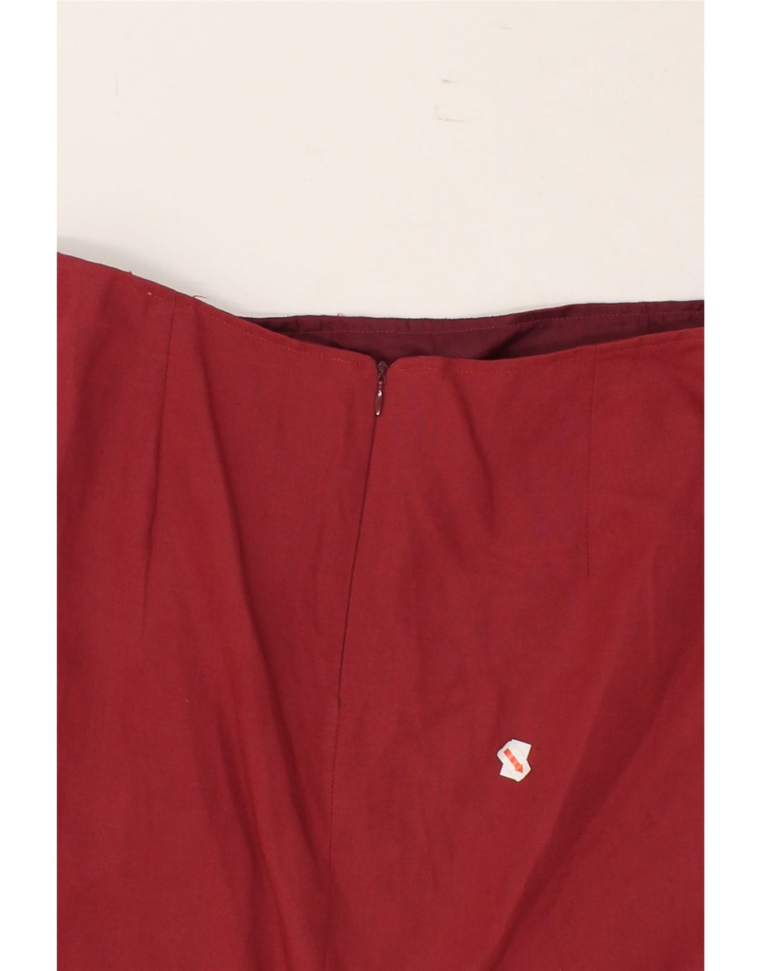 VINTAGE Womens Pencil Skirt W30 Medium Red Vintage Vintage and Second-Hand Vintage from Messina Hembry 