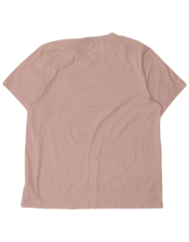 Camiseta masculina Nike Top XL algodão rosa