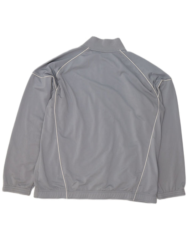 NIKE Mens Tracksuit Top Jacket UK 44/46 XL Azul Poliéster