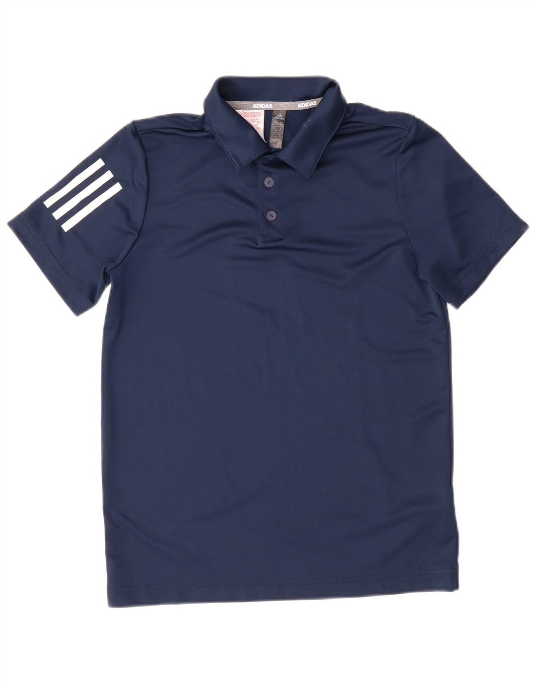 Pólo ADIDAS Menino 11-12 Anos Azul Marinho Poliéster