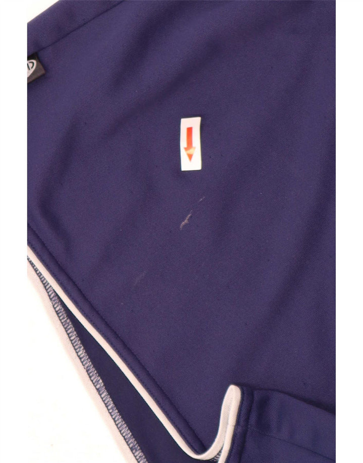 Shorts esportivos masculinos Adidas grandes poliéster azul marinho