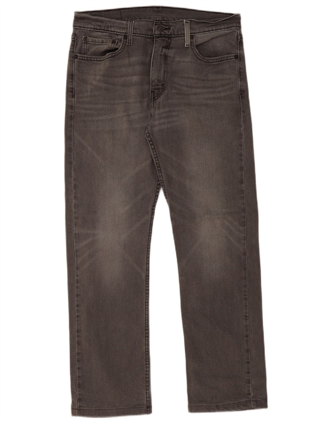 Calça jeans masculina Levi's 513 Slim Straight W32 L28 cinza