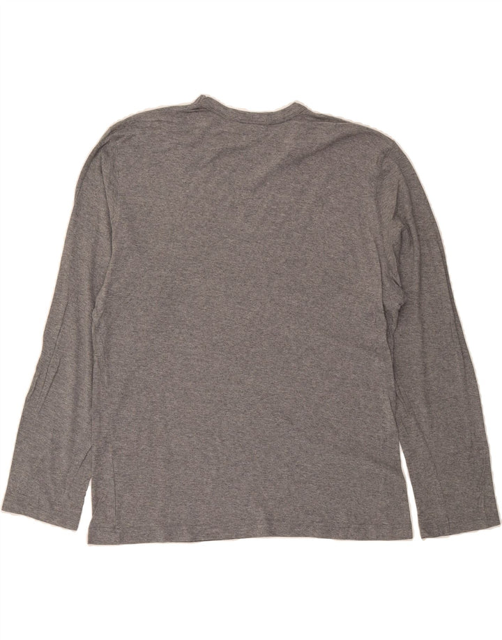 FILA Mens Top Long Sleeve Large Grey Cotton Vintage Fila and Second-Hand Fila from Messina Hembry 