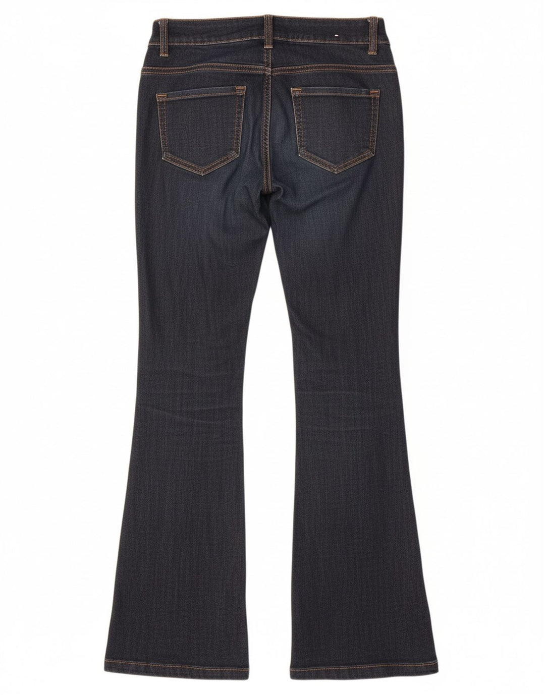 Jeans bootcut feminino BENETTON W27 L31 algodão azul marinho