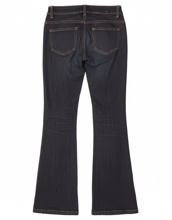 Jeans bootcut feminino BENETTON W27 L31 algodão azul marinho
