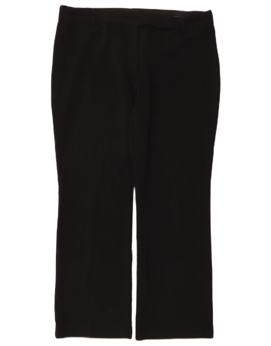 Calça feminina Marks & Spencer Bootcut Suit Reino Unido 14 grande W34 L28 preta
