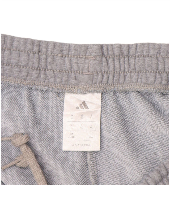 Shorts esportivos masculinos ADIDAS XL cinza algodão