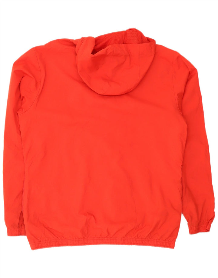 Jaqueta masculina Puma Berwick City com capuz e jaqueta grande de poliéster vermelho