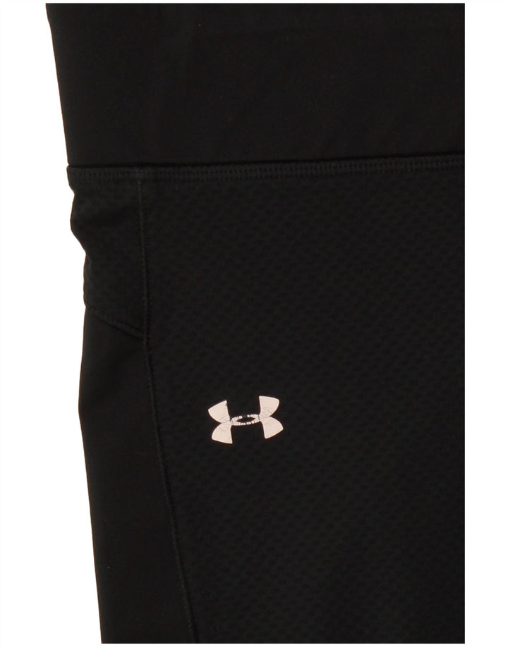 Under Armour Womens Leggings UK 12 Médio Preto Geométrico