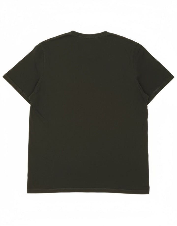 Camiseta masculina ALL SAINTS Top 2XL algodão verde