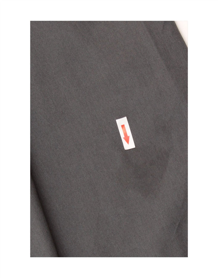 Calça cargo reta feminina Dickies para skate W26 L32 poliéster cinza