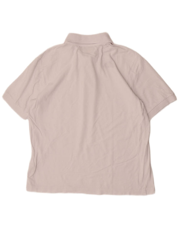 Camisa polo masculina Kappa grande algodão branco