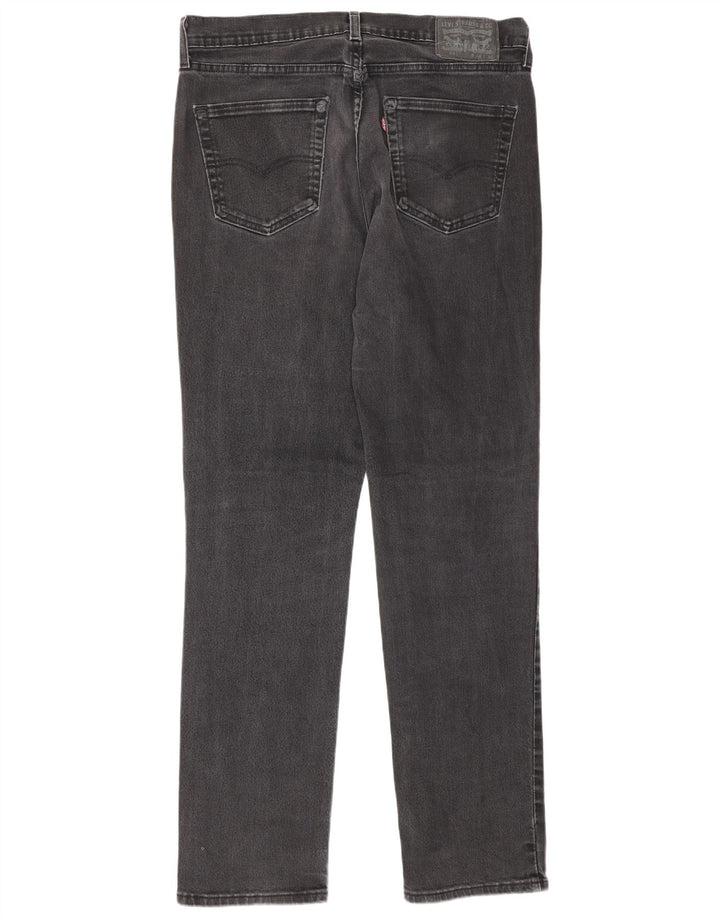 Calça jeans masculina Levi's 541 Straight W34 L36 cinza algodão