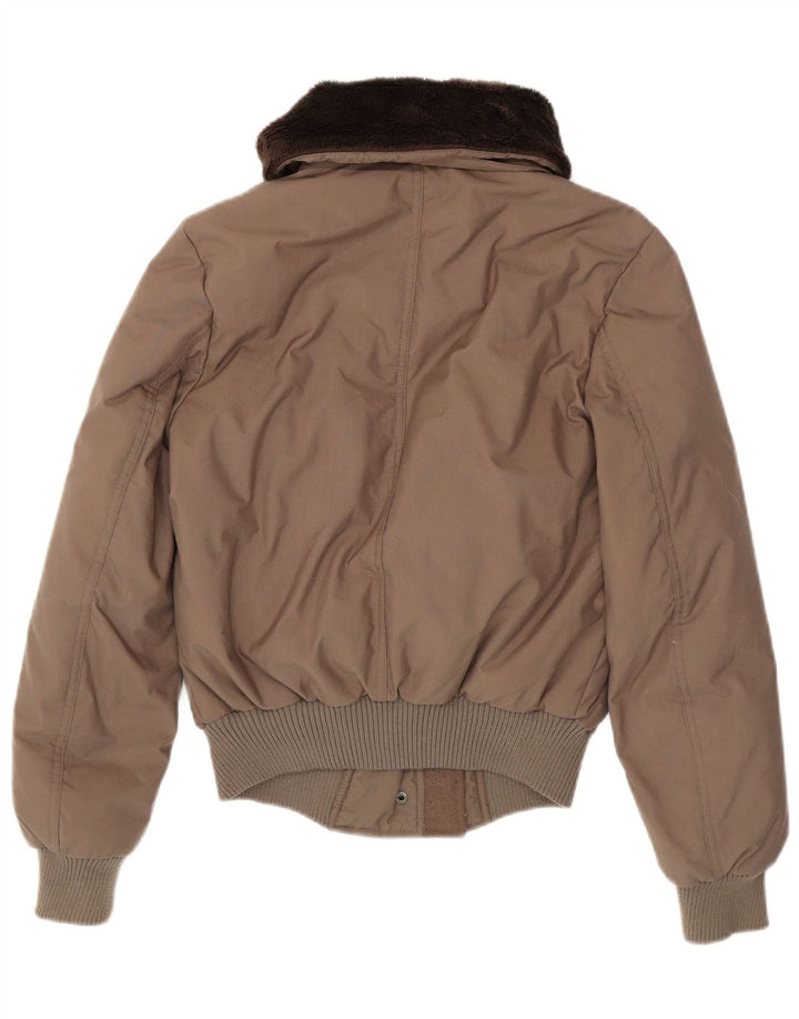 Jaqueta acolchoada feminina Gas EU 40 poliamida marrom médio