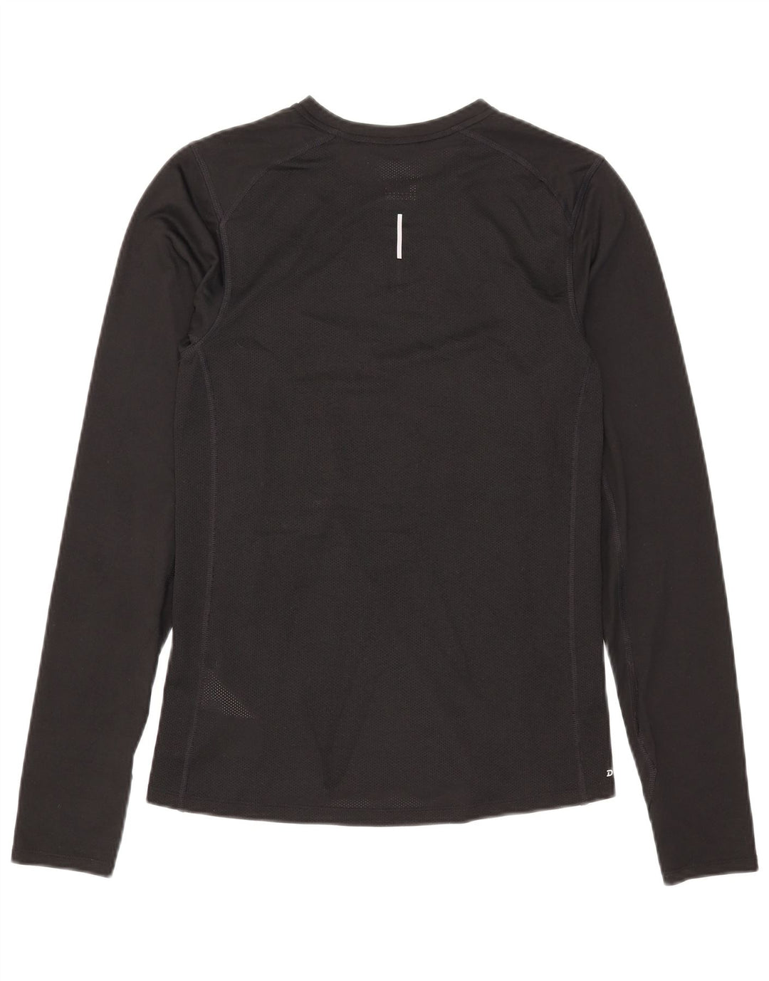 Nike Mens Dri Fit Top Manga Longa Pequeno Poliéster Preto