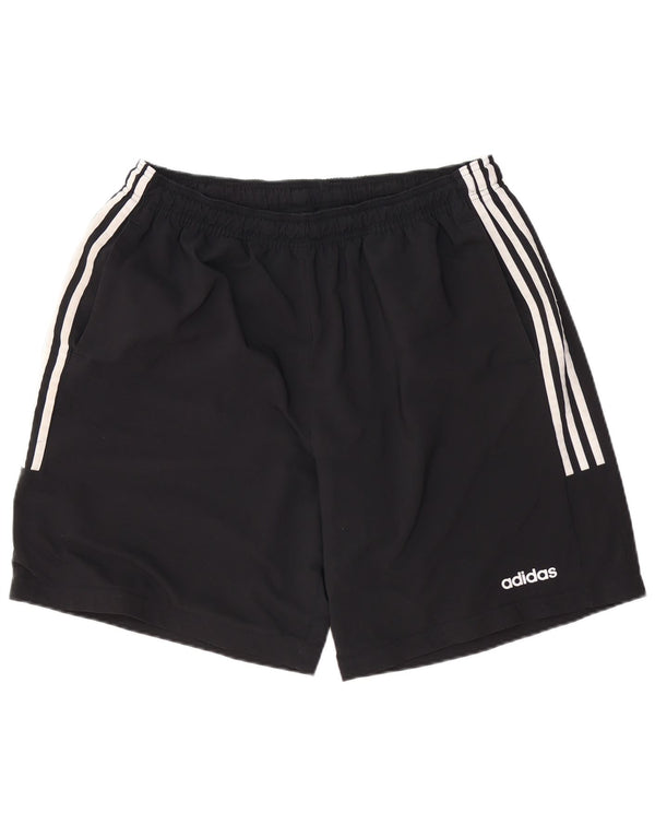 Shorts esportivos masculinos Adidas XL preto poliéster