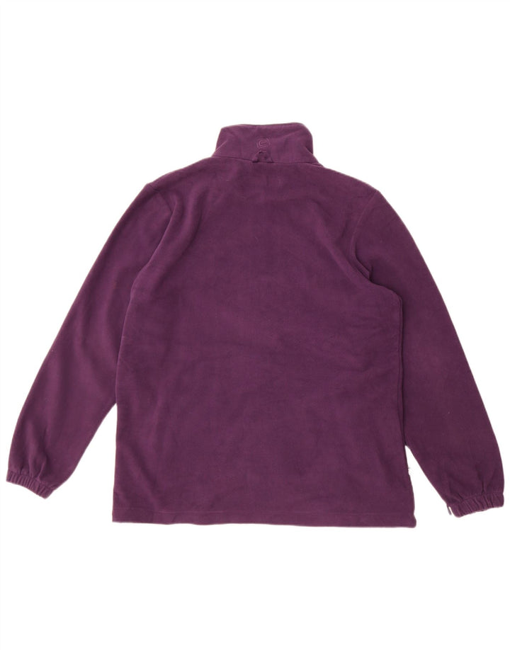 Jaqueta de lã feminina Mountain Essentials UK 12 poliéster roxo médio
