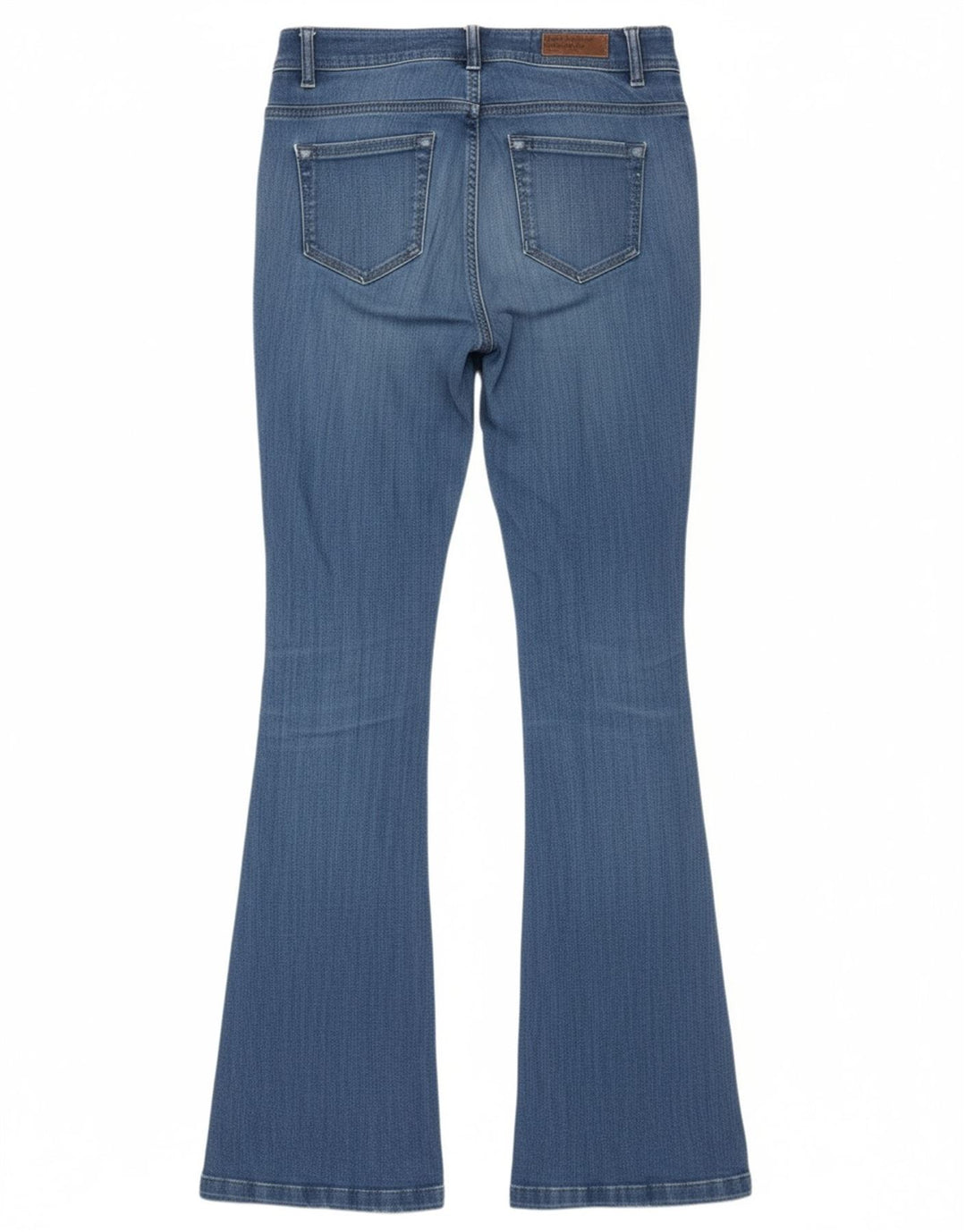 Calça jeans feminina BENETTON W26 L33 azul algodão