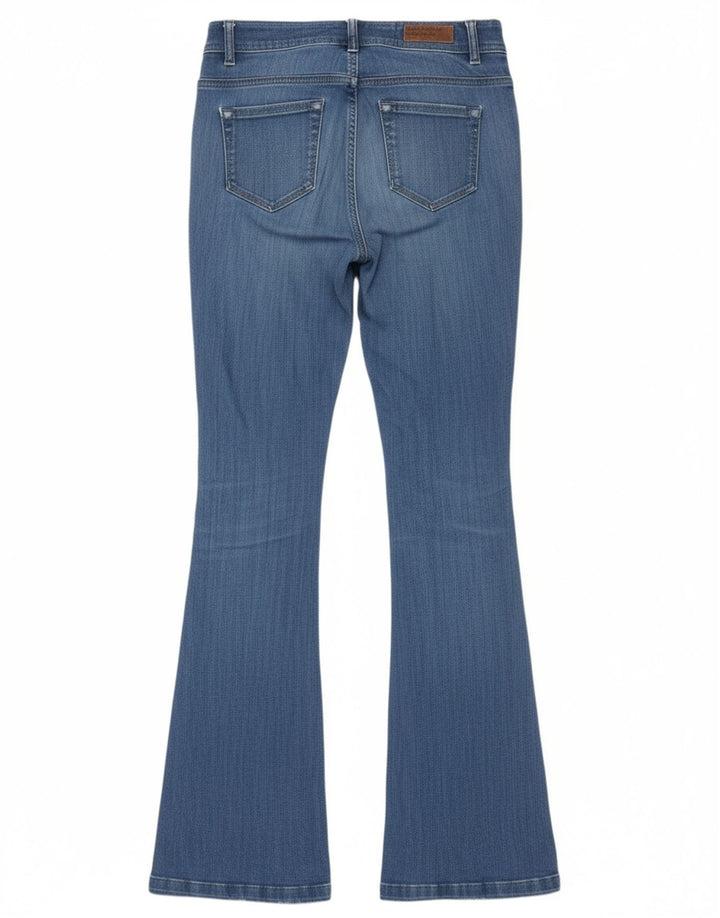 Calça jeans feminina BENETTON W26 L33 azul algodão