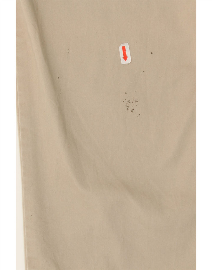 IZOD Womens Regular Casual Trousers US 15 XL W34 L29 Beige Cotton Vintage Izod and Second-Hand Izod from Messina Hembry 