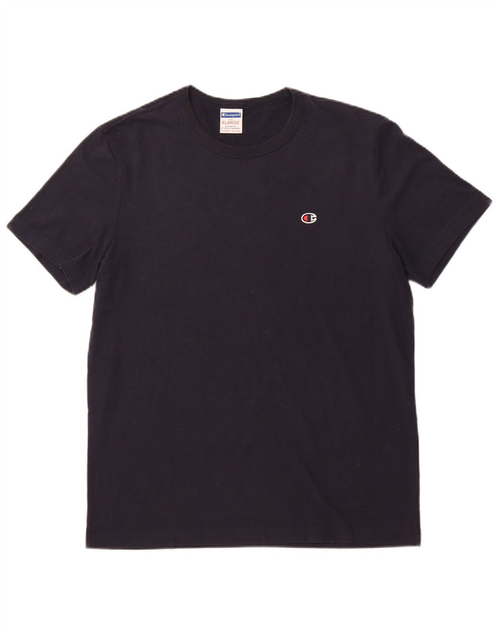 Camiseta masculina CHAMPION Top XL azul marinho
