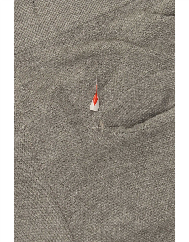 Calça de treino masculina Zara Joggers grande cinza manchado