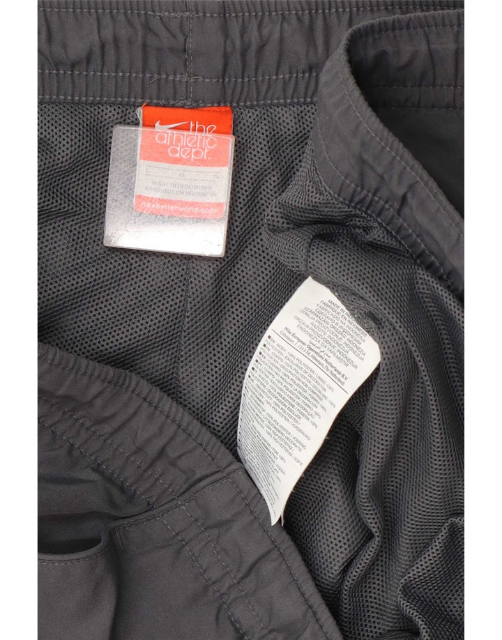 Nike Mens Bermuda Sport Shorts Grande Cinza Poliéster