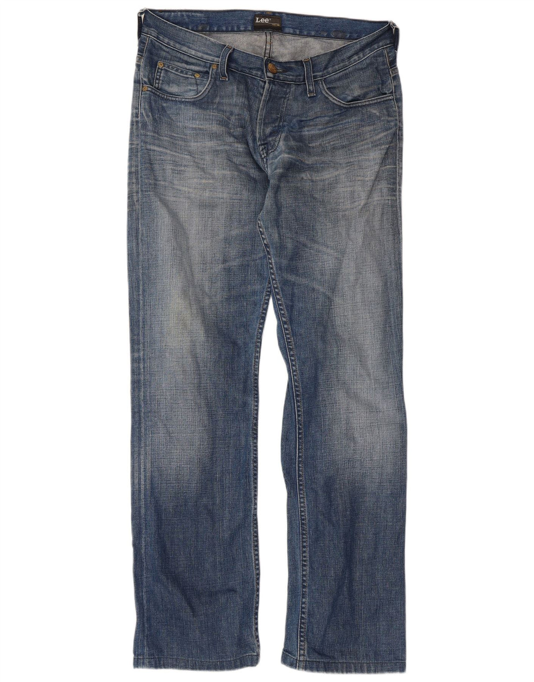 Calça jeans reta masculina Lee W32 L31 azul
