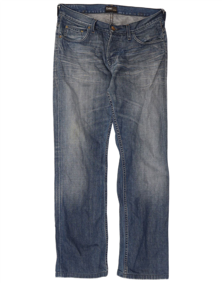 Calça jeans reta masculina Lee W32 L31 azul