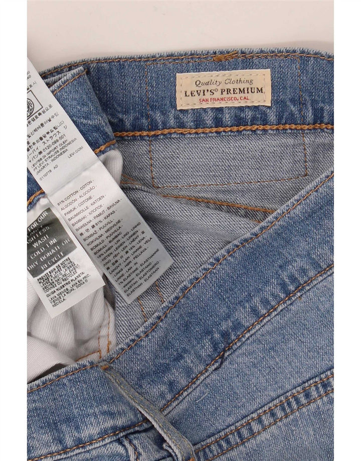 Levi's Masculino 511 Slim Jeans W32 L30 Azul Algodão