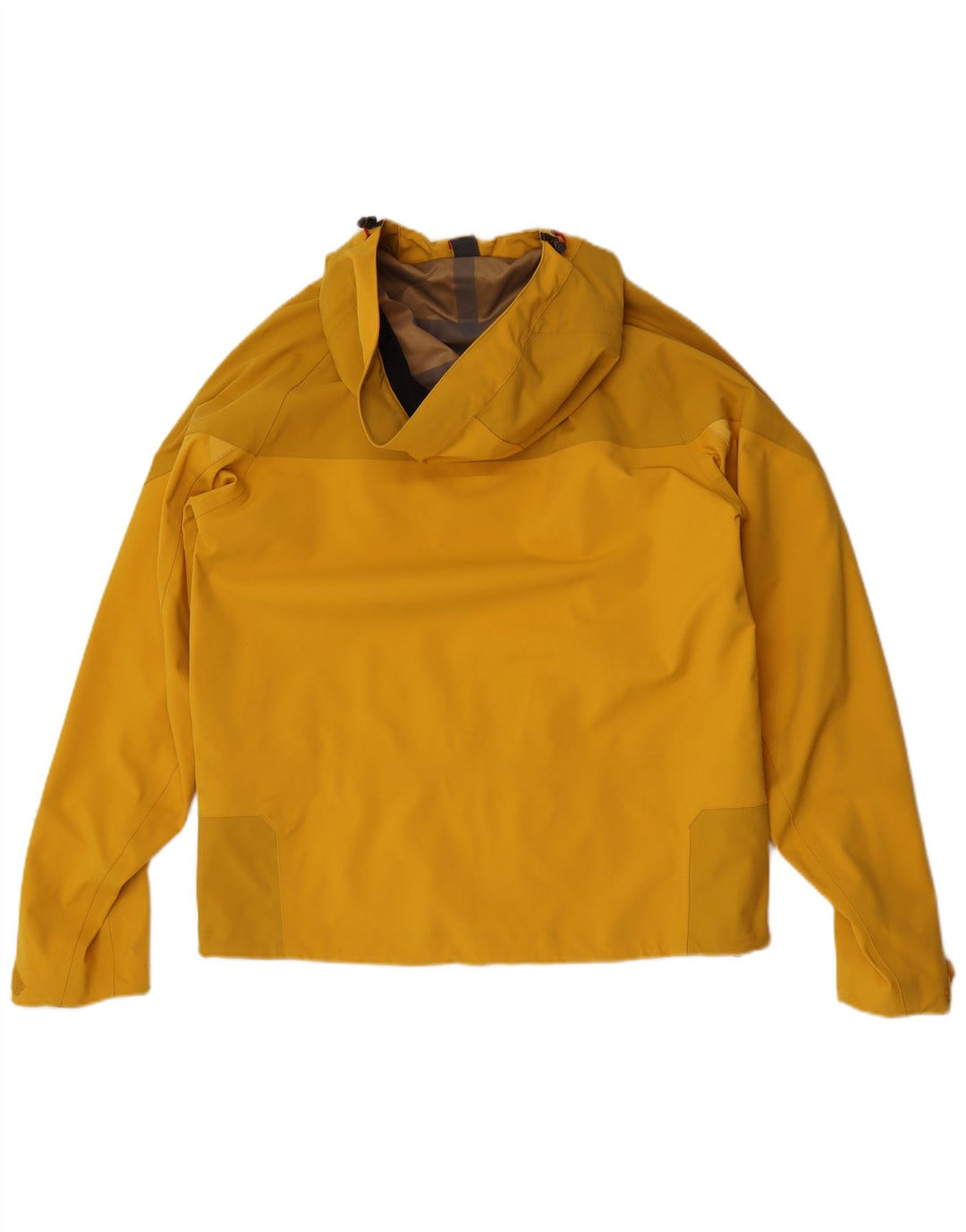 Jaqueta de chuva masculina McKinley com capuz UK 38 amarelo médio