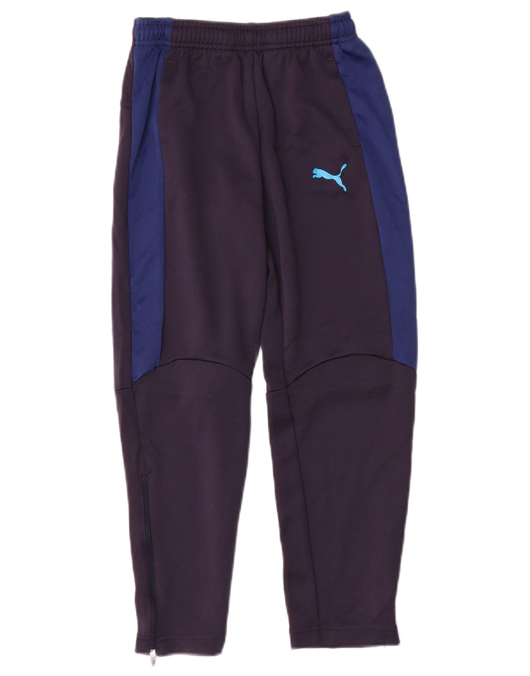 Calça de treino PUMA Menino 9-10 Anos Azul Marinho Colourblock Poliéster