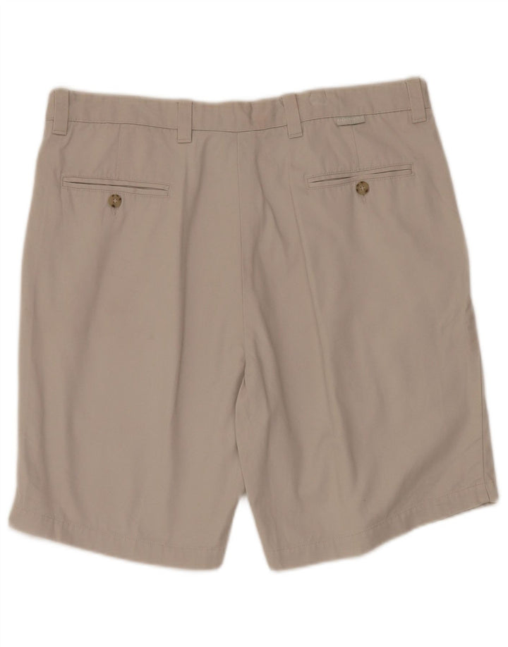 DOCKERS Masculino Pegged Chino Shorts W36 Grande Algodão Bege