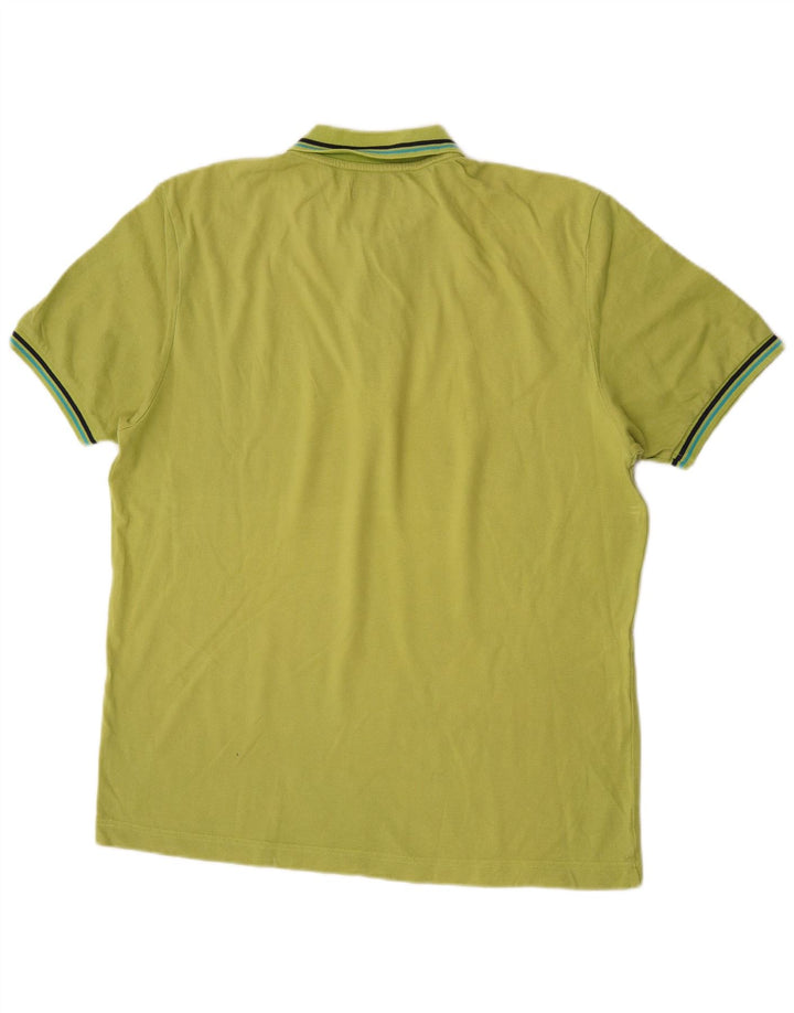 Camisa polo masculina Kappa grande verde