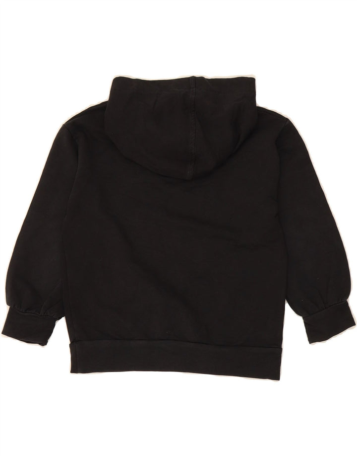 LIU JO Girls Graphic Hoodie Jumper 9-10 Years Black Vintage Liu Jo and Second-Hand Liu Jo from Messina Hembry 