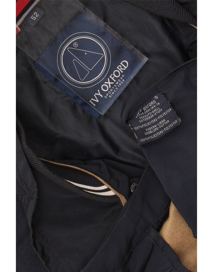 Jaqueta militar masculina IVY OXFORD IT 52 XL poliéster azul marinho