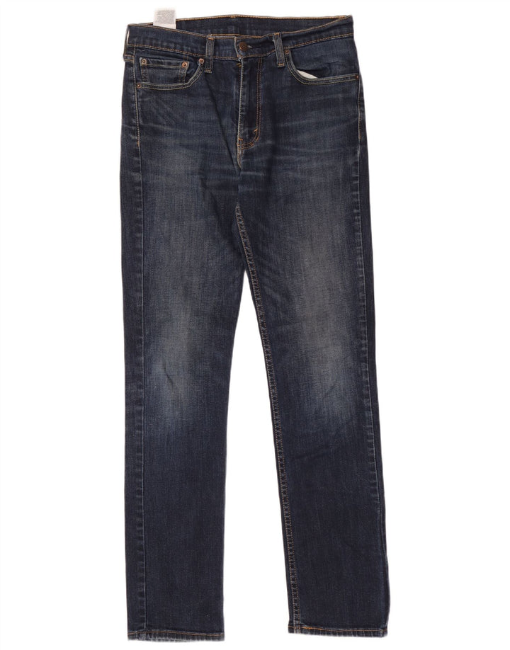 Levi's Masculino 511 Slim Jeans SLIW32 L34 Azul Algodão