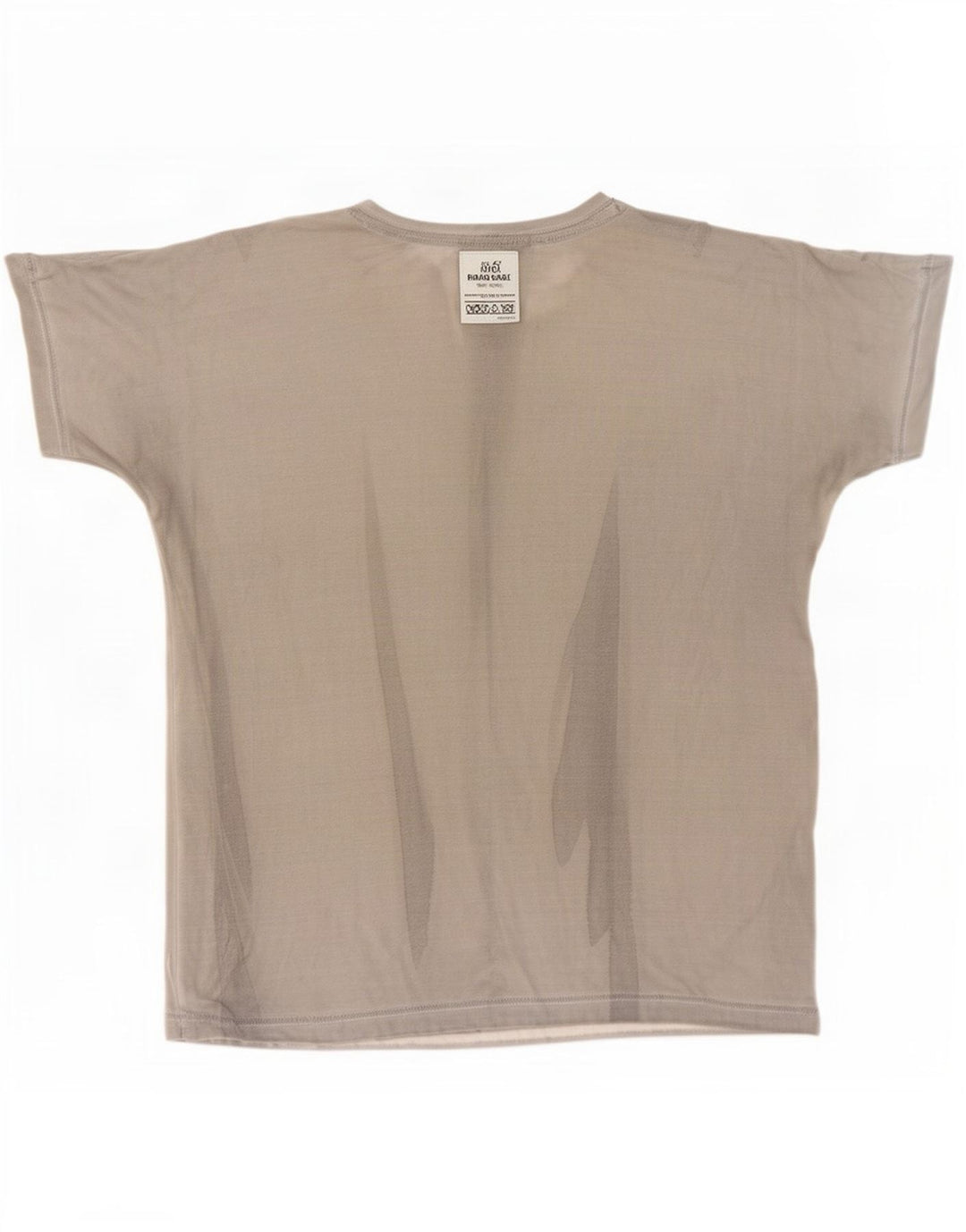 Diesel Camiseta masculina gráfica Top grande algodão cinza