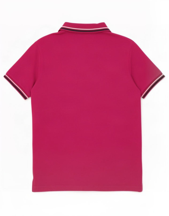 Camisa polo masculina Diadora médio algodão rosa