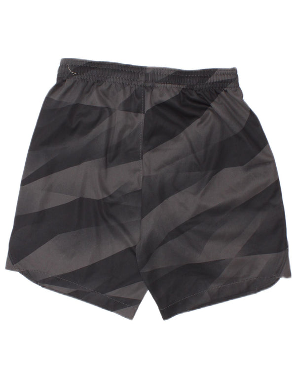 Shorts esportivos gráficos Nike Boys Liverpool 8-9 anos pequenos listrados cinza