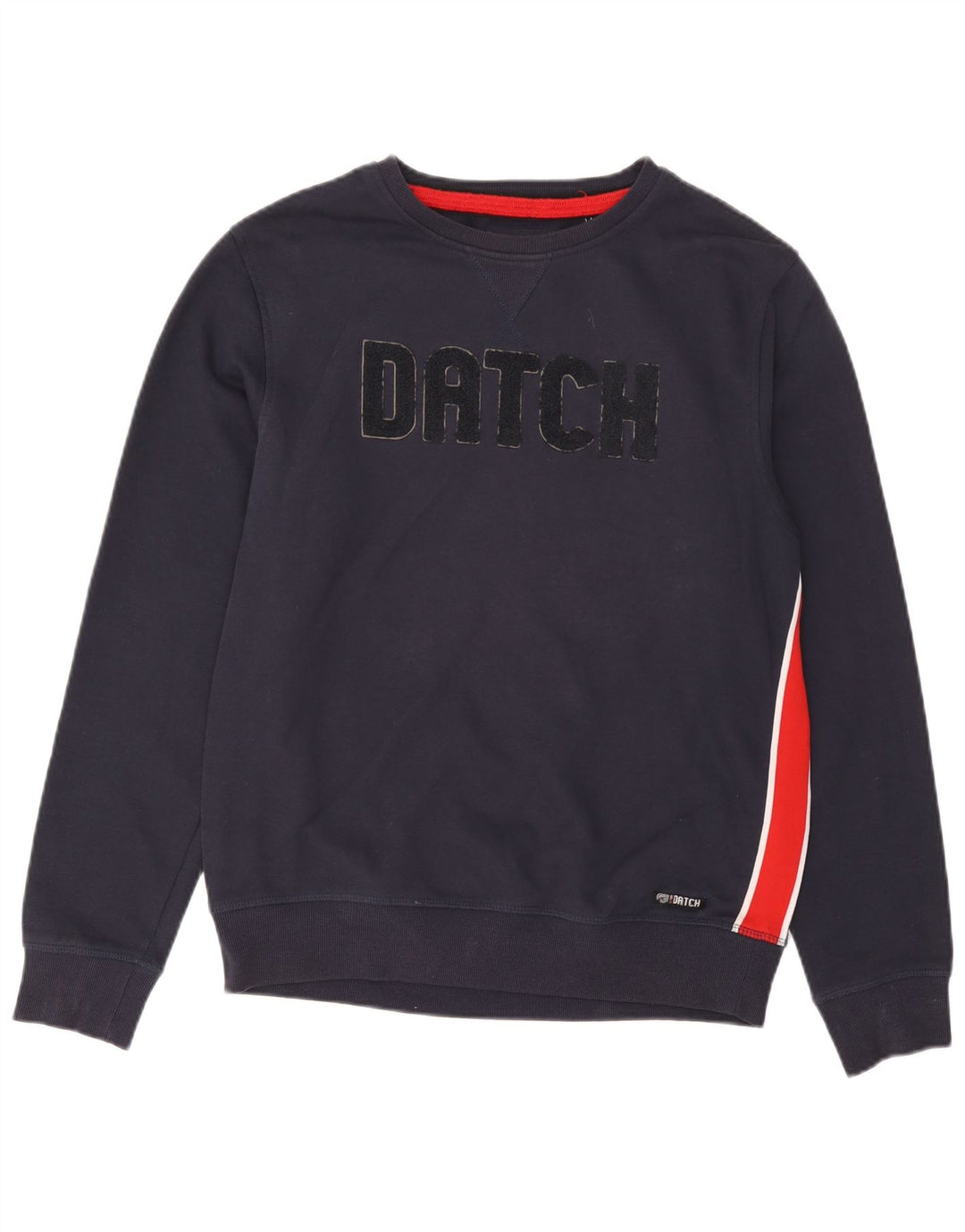 Datch moletom gráfico masculino jumper grande algodão azul marinho