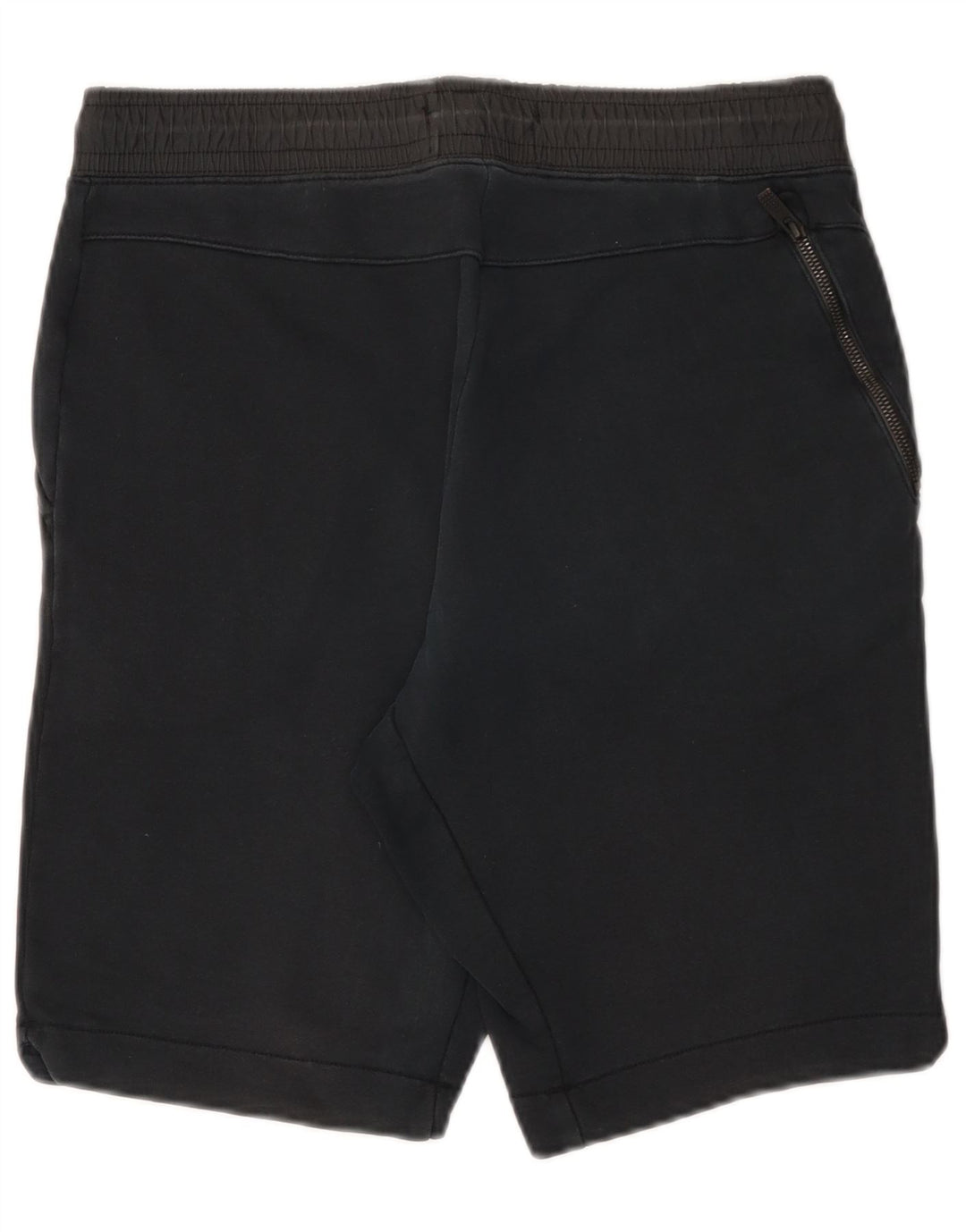 Shorts esportivos masculinos NIKE de algodão preto médio