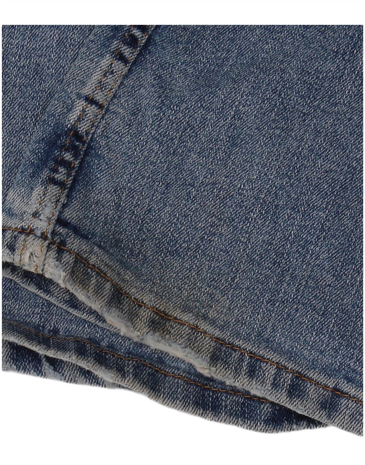 Calça jeans feminina Levi's 515 Bootcut US 10 grande W28 L30 azul algodão